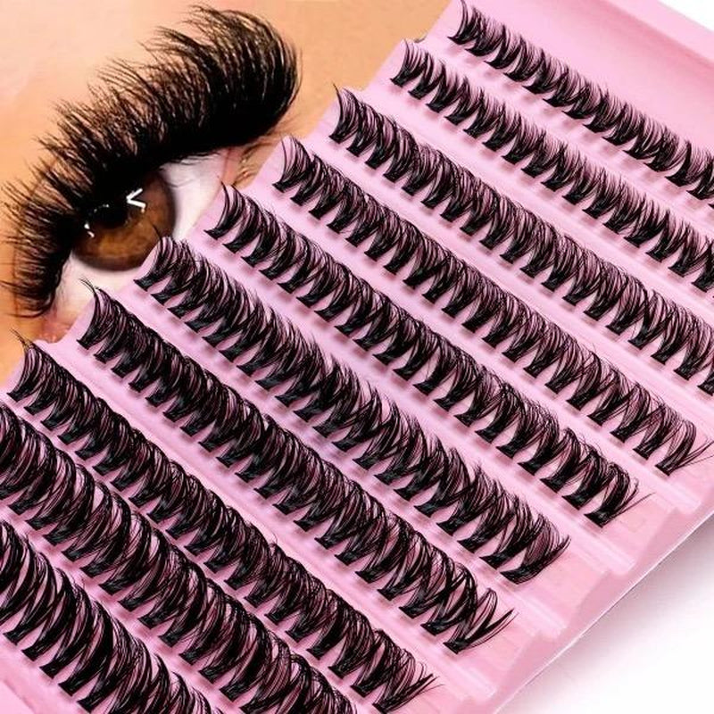 Cluster Eyelash Extension Mix Size 16 MM 14 MM 12 MM 10 MM 8MM Natural Style Individual Eyelashes Cutestsales Co. Lashes