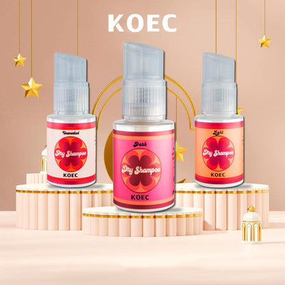 KOEC Strong Effect Dry Shampoo(2.8Oz)+Hair Texture Powderl Wash-Free Quick Cleansing of Hair L Keep Hair Fresh