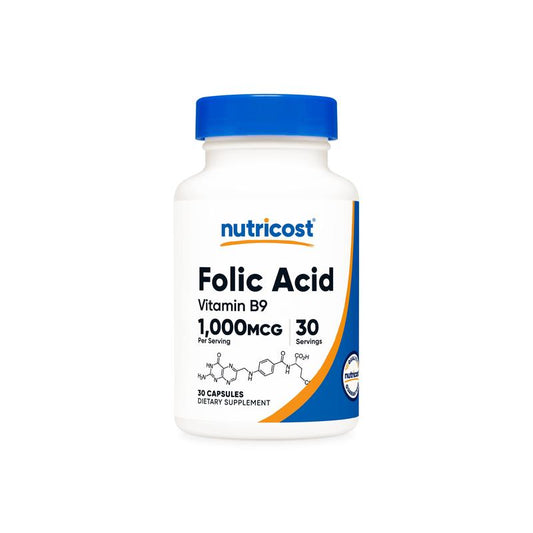 Folic Acid (Vitamin B9) Capsules