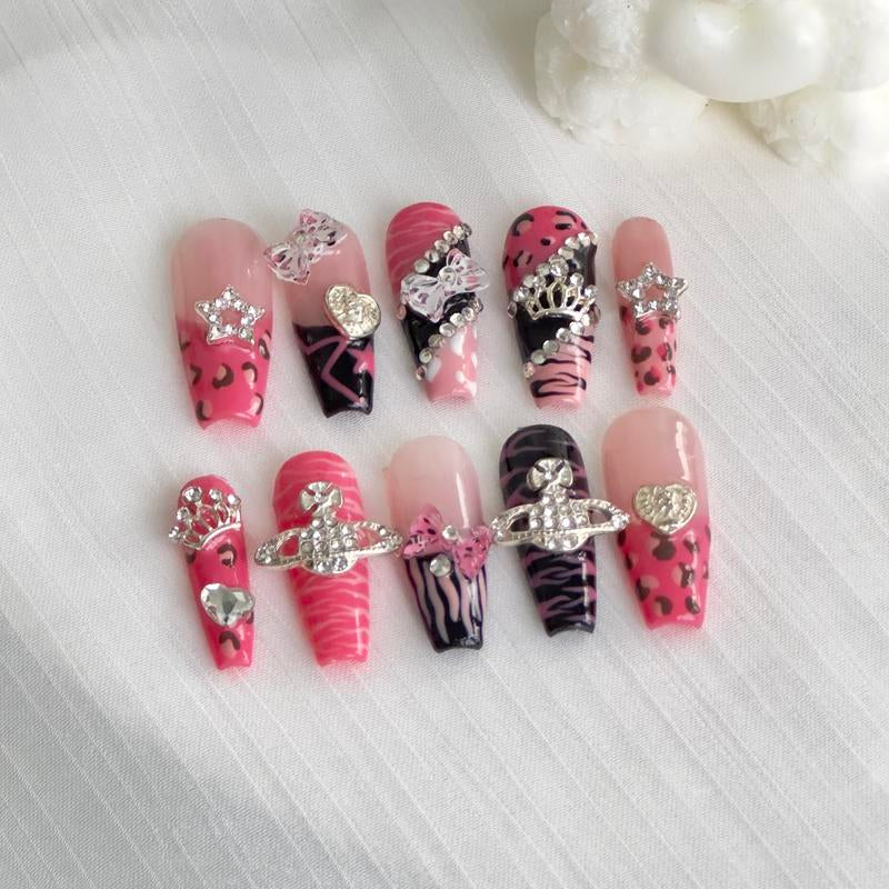 Pinky Handmade Press on Nails 