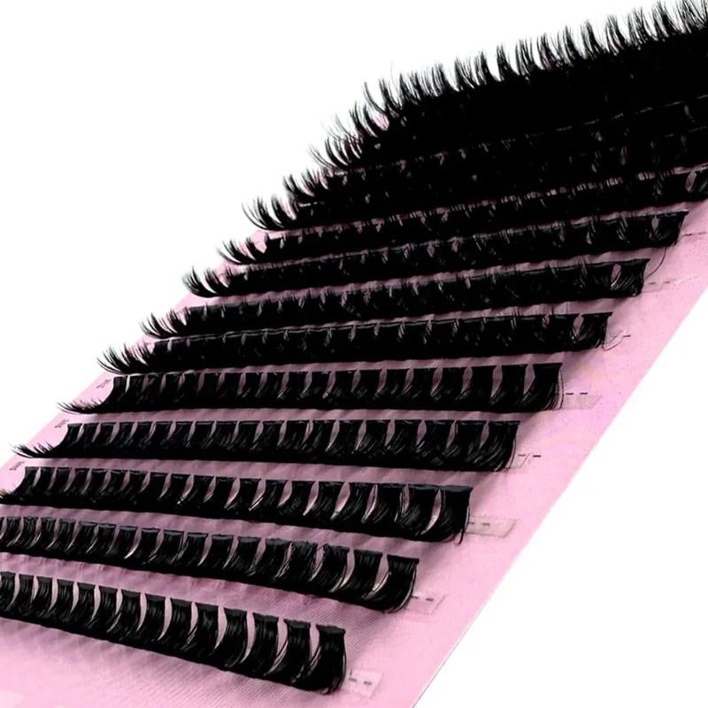 Cluster Eyelash Extension Mix Size 16 MM 14 MM 12 MM 10 MM 8MM Natural Style Individual Eyelashes Cutestsales Co. Lashes